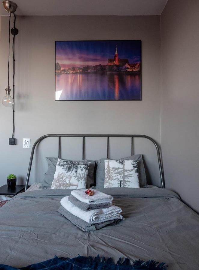 Modern Studio In The City Center Of Wroclaw! Bagian luar foto
